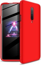 Mobigear 360 Hardcase Hoesje - Geschikt voor OnePlus 7 Pro - Rood