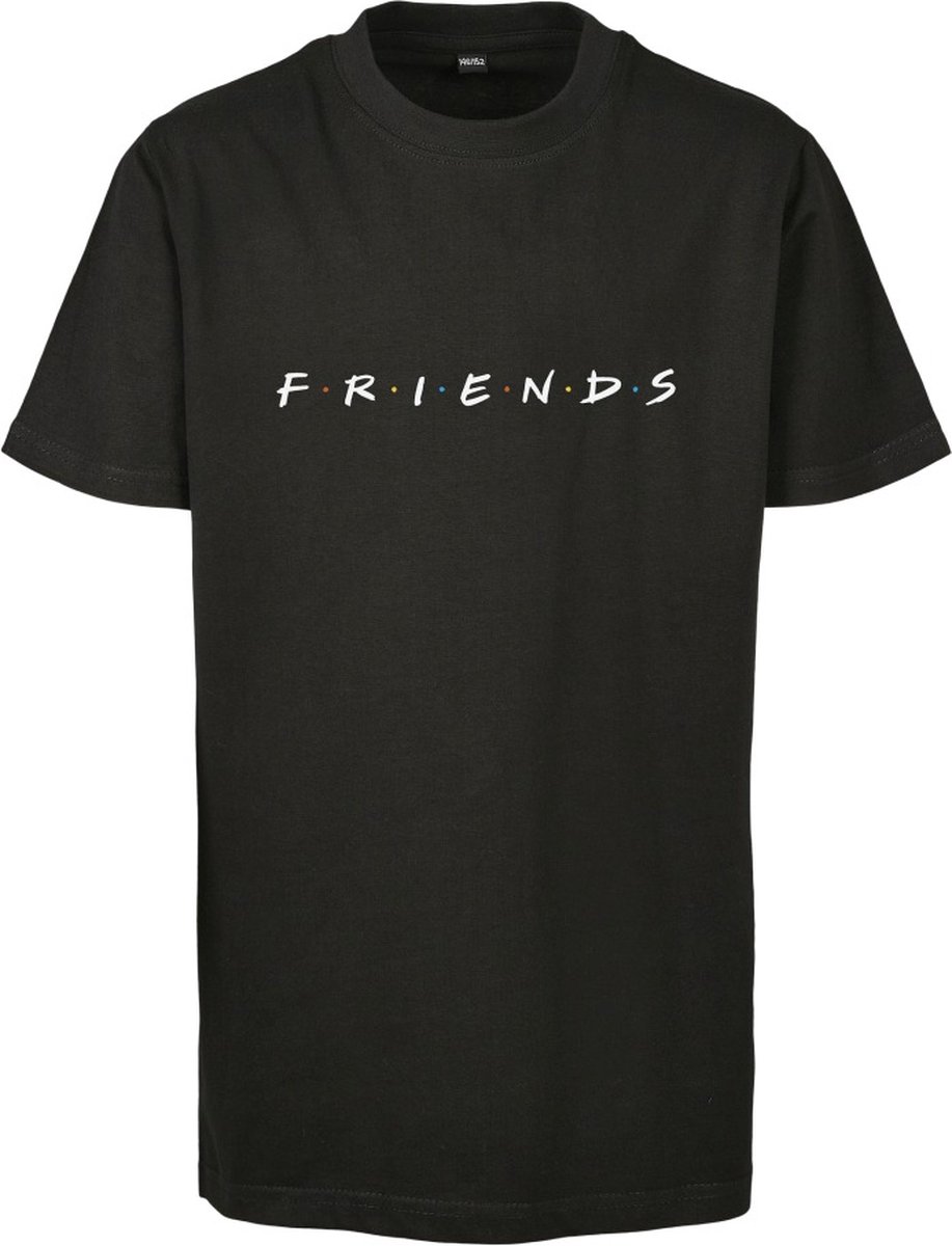Mister Tee Friends Friends Logo Kinder T-shirt Kids 122 Zwart