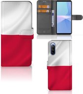 Smartphone Hoesje Sony Xperia 10 III Bookcase Polen