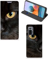 Beschermhoesje Xiaomi Redmi Note 10 Pro Telefoonhoesje Zwarte Kat