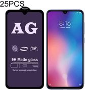 25 STKS AG Mat Anti Blauw Licht Volledige dekking Gehard glas voor Xiaomi Redmi Note 6