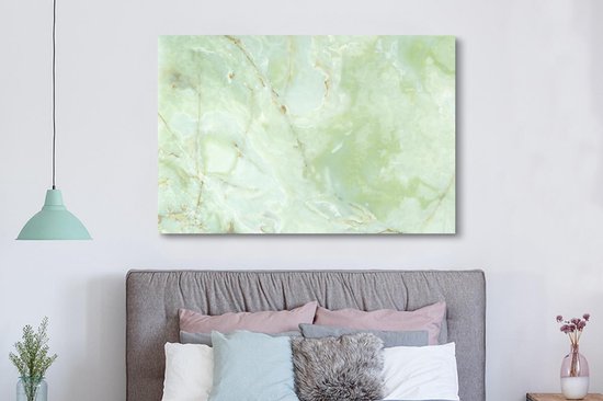 Roches colorées avec des nuances 180x120 cm - Tirage photo sur toile (Décoration murale salon / chambre) XXL / Groot format!