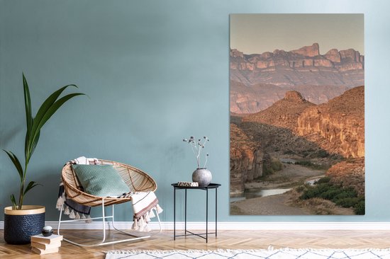 Parc national de Big Bend au Texas 120x180 cm - Tirage photo sur toile (Décoration murale salon / chambre) XXL / Groot format!