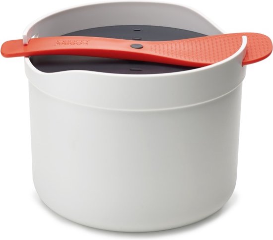 Joseph Joseph Cuiseur à riz M-Cuisine - Pour micro-ondes - Creme_Orange
