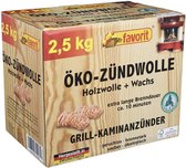 favorit® Eco Houtwol FSC- Aanmaakkrullen - 2,5 Kg