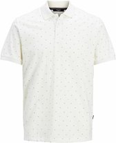 Jack & Jones Poloshirt Jprblagabriel Ss Polo 12187788 Egret/reg Fit Mannen Maat - L