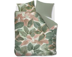Beddinghouse Hosta Dekbedovertrek - Lits-jumeaux - 240x200/220 cm - Groen