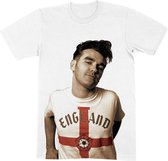 Morrissey Heren Tshirt -XL- Glamorous Glue Wit