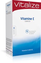 Vitalize Vitamine E Complex 60 capsules - Voor het behoud van gezonde cellen en weefsels - Draagt bij tot de bescherming van cellen tegen oxidatieve schade