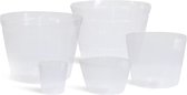 Waterdichte binnenbak transparant dia 35 cm