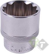 Dop, 12 kant, 13mm, Dop twaalfkant, 1/2 duims aansluiting, Seneca