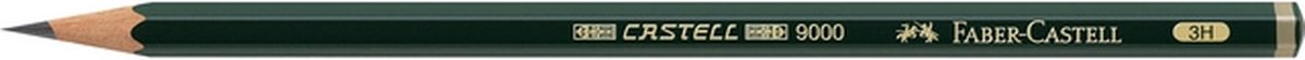 Faber-Castell grafietpotlood - serie 9000 - 3H - FC-119013