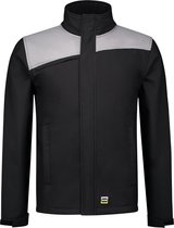 Tricorp Softshell Bicolor Naden 402021 - Mannen - Zwart/Grijs - XS