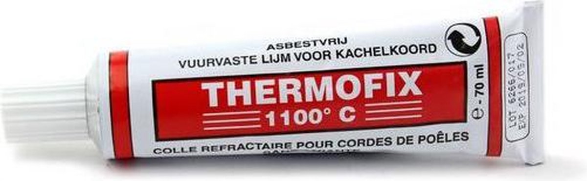 Colle thermique haute température résistance jusqu'à 210°C en tube