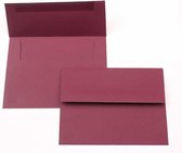 Enveloppen Burgundy 22.2x14.6cm - 50 st