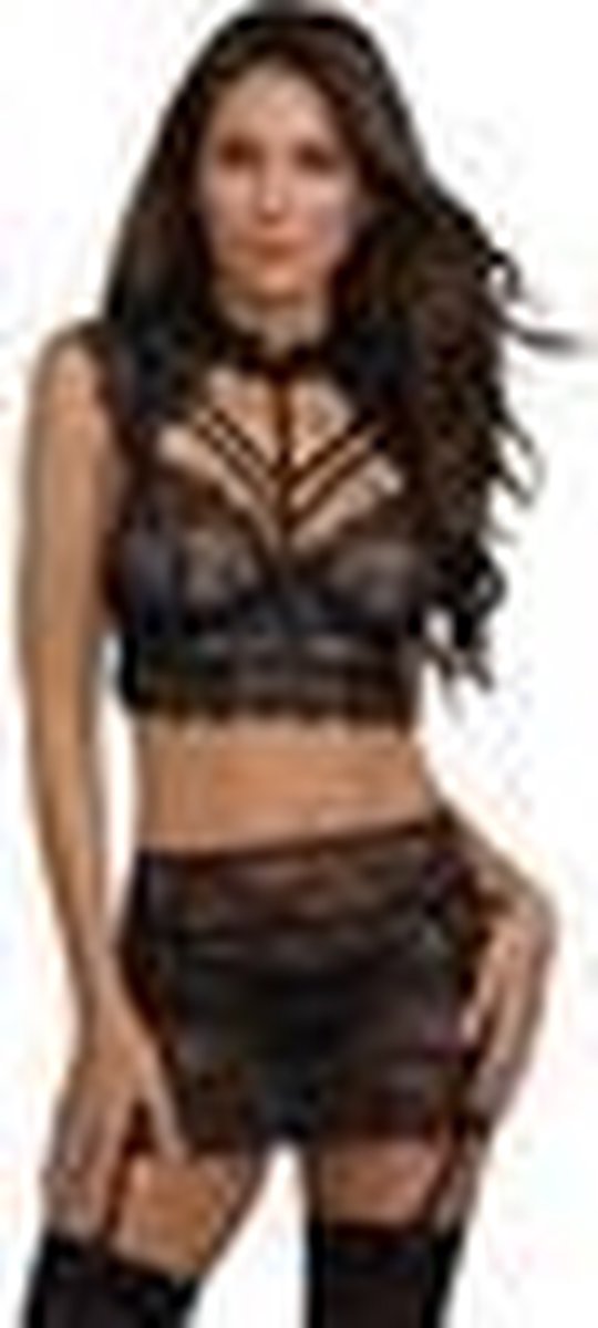 Dreamgirl (All) Nh - Bustier & Jarretelrok black M