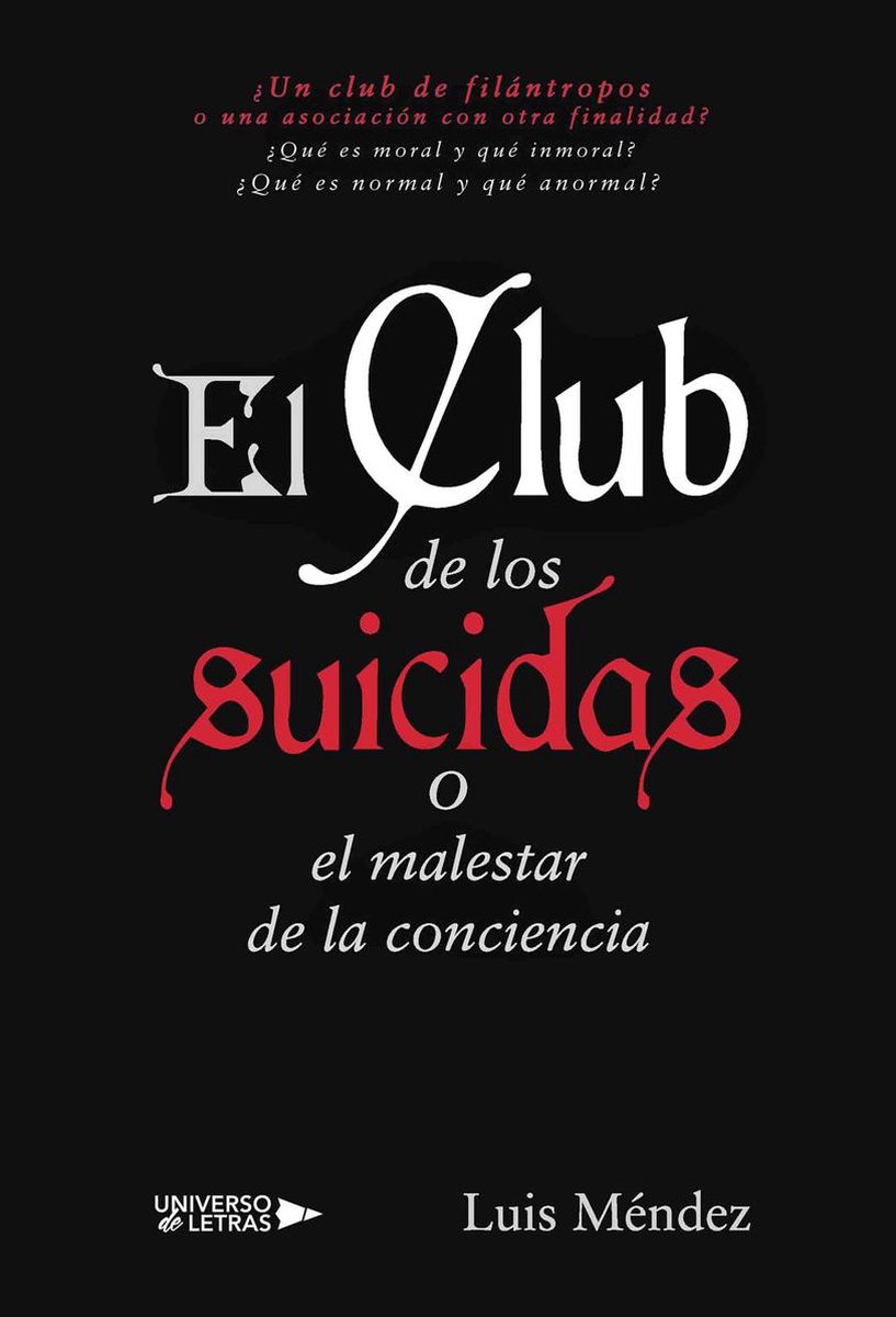 UNIVERSO DE LETRAS - El club de los suicidas (ebook), LUIS MENDEZ |  9788417570651 | Boeken 
