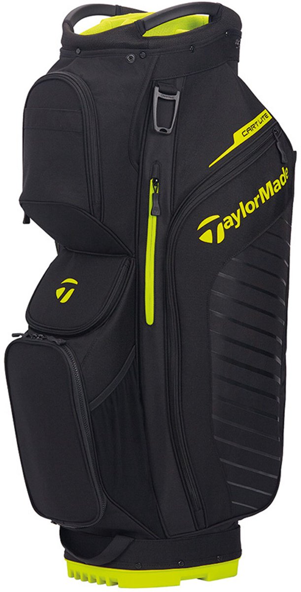 TaylorMade Cart Lite Cartbag 2020 - Zwart Lime