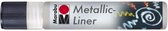 Marabu Metallic Liner 25 ml - Zilver