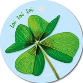 Tallies Cards - kadokaartjes  - bloemenkaartjes - Toi toi toi - Flowerpower - set van 5 kaarten - succes - geluk - wens - 100% Duurzaam