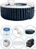 Intex - PureSpa - Jacuzzi - 216 x 71 cm - Donkerblauw - 6 Persoons