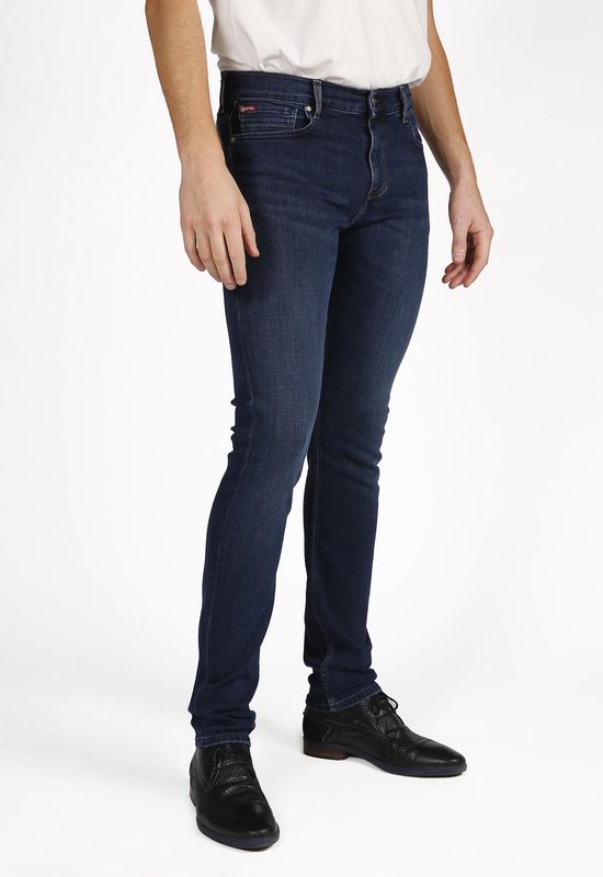 Lee Cooper LC108 Luis Dark Blue - Tapered Jeans - W38 X L34