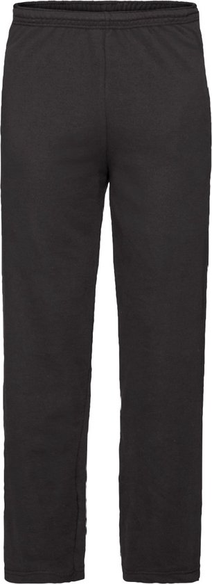 Fruit of the Loom Heren Lichtgewicht Joggingbroek / Joggingbroek (Zwart)
