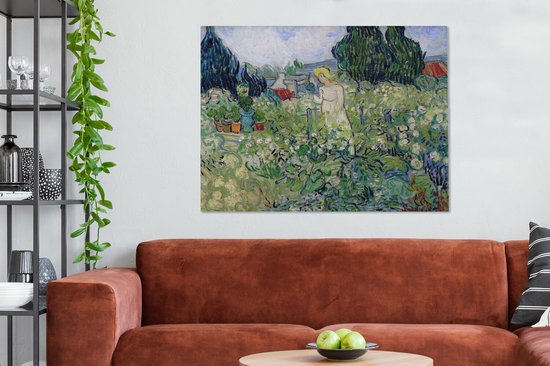 Peintures sur toile - Marguerite Gachet dans le jardin - Vincent van Gogh - 120x90 cm - Art Décoration murale