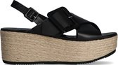 Shabbies 154020009 Sandalen - Dames - Zwart - Maat 42