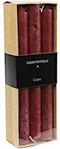 Countryfield Kaarsen Vela 21 Cm Wax  6 Stuks