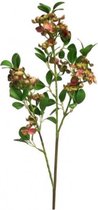 Medina Kunstplant Wild Seringa 65 Cm Zijde Groen/Roze