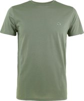 Lacoste small logo O-hals shirt groen - 5XL