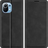 Cazy Xiaomi Mi 11 Lite / 11 Lite 5G NE Hoesje Portemonnee Book Case Kunstleer - Zwart