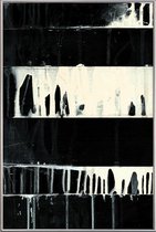 JUNIQE - Poster met kunststof lijst Wabi Sabi 16-03 -30x45 /Wit &