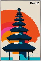 JUNIQE - Poster met kunststof lijst Bali 92 -20x30 /Kleurrijk