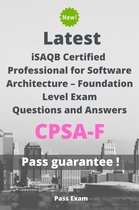 Latest iSAQB Certified Professional for Software Architecture – Foundation Level Exam CPSA-F Questions and Answers