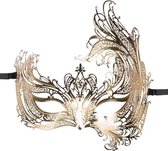 Easytoys Open Venetiaans Masker - Goudkleurig - Sexy Lingerie & Kleding - Accessoires