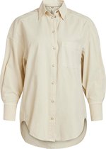 Object Blouse Objclarize Shirt 114 23035073 Sandshell Dames Maat - M