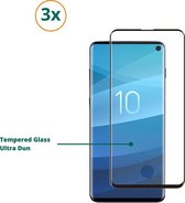 Fooniq Screenprotector 3x - Premium Kwaliteit - Geschikt Voor Samsung Galaxy S10 Lite