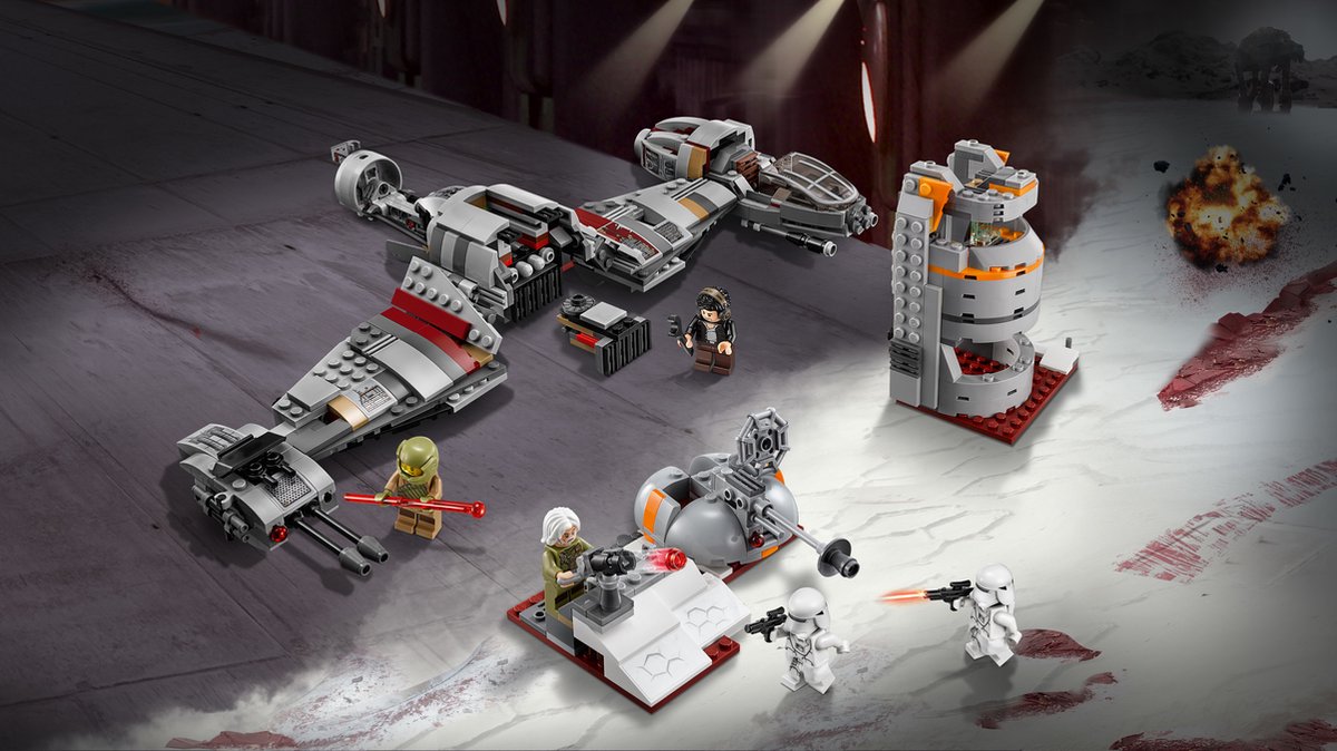 LEGO Star Wars Verdediging van Crait 75202 — afbeelding 4