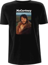 Paul McCartney Heren Tshirt -S- McCartney Photo Zwart