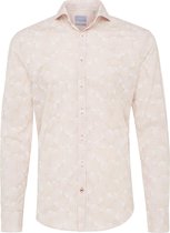 Mizan | Overhemd streep/bloem roze