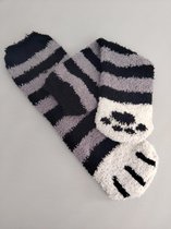 Katten sokken| Sokken| Katten print| Cat sock| poezen poot| zwart| grijs