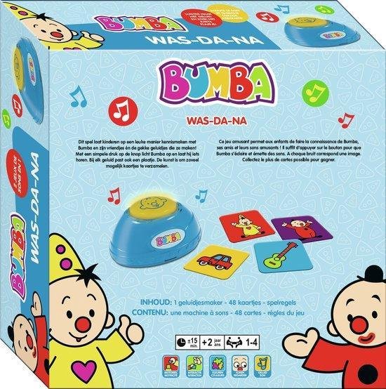 Thumbnail van een extra afbeelding van het spel Studio 100 Bumba Geluidenspel 'Was-da-na?' - Kinderspel