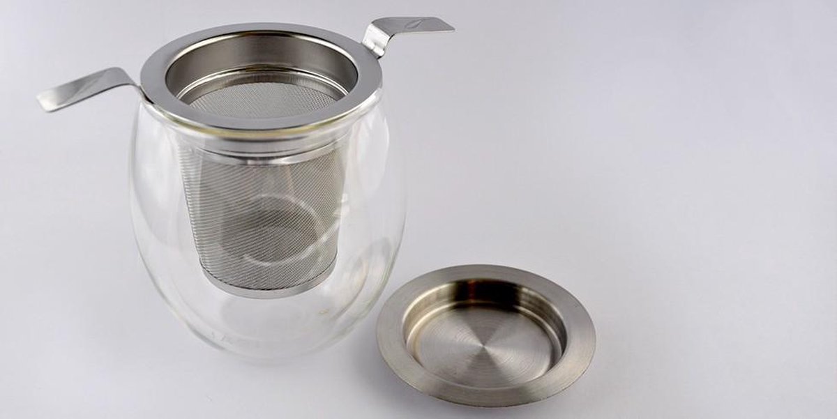 RVS theefilter M Herbruikbaar &duurzaam voor losse thee RVS theefilter M Herbruikbaar &duurzaam voor losse thee