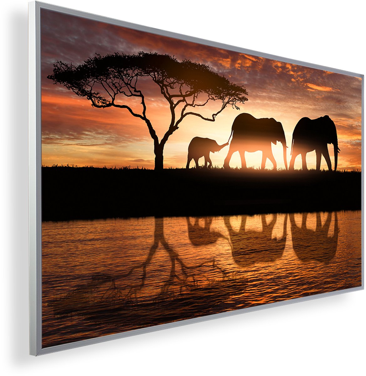 Infrarood Verwarmingspaneel 600W met fotomotief en Smart Thermostaat (5 jaar Garantie) - Oasis Desert 60