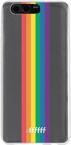 6F hoesje - geschikt voor Honor 9 -  Transparant TPU Case - #LGBT - Vertical #ffffff