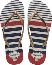 Havaianas Slim Nautical Dames Slippers - Gold - Maat 37/38