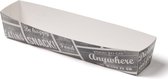 Specipack Snackbakje karton A16N - Pubchalk 185 x 33 x 35 mm