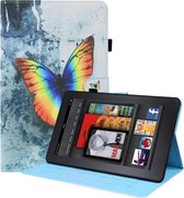 Voor Amazon Kindle Paperwhite 4/3/2/1 Animal Pattern Horizontal Flip Leather Case met Houder & Kaartsleuven & Fotolijst & Slaap / Wake-up Functie (Color Butterfly)